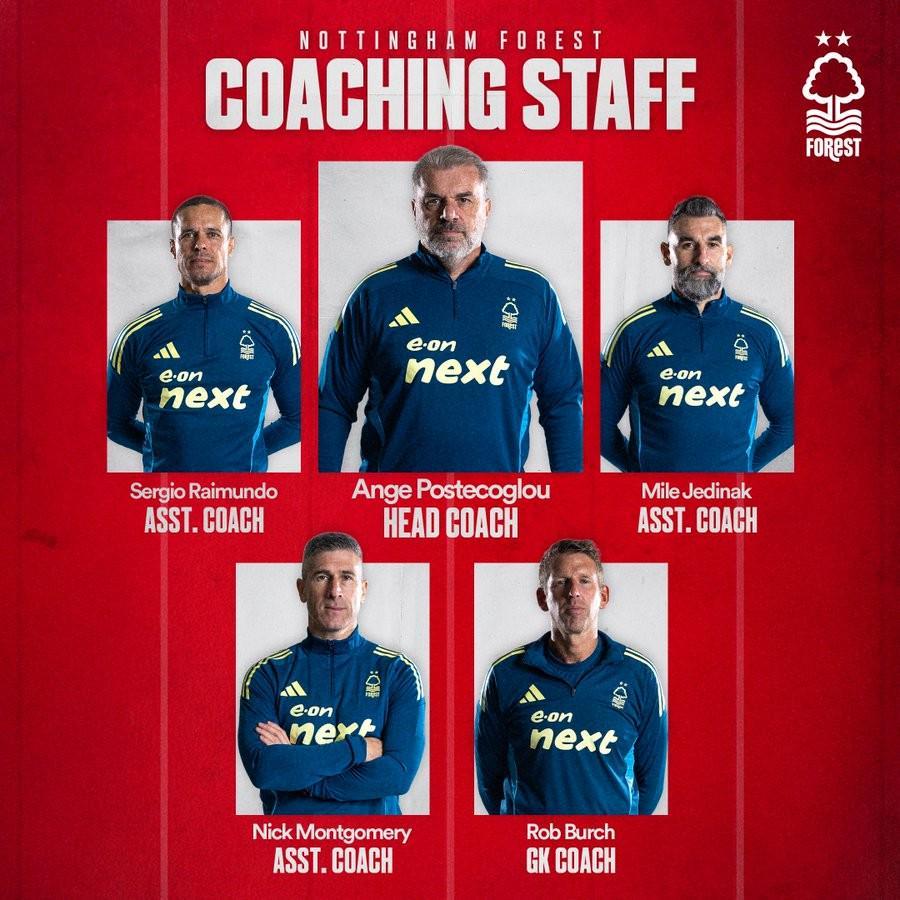半岛体育官网-诺丁汉森林官方：耶迪纳克等四人加入澳波教练组